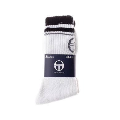 Шкарпетки Sergio Tacchini 3-pack white — 83522508-2, 27-30, 3349600163249