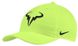 Кепка Nike Aerobill Rafa Nadal Bull H86 Cap neon — 850666-702, One Size, 194275985527