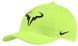 Кепка Nike Aerobill Rafa Nadal Bull H86 Cap neon &mdash; 850666-702, One Size, 194275985527