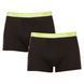 Труси-боксери Head BASIC BOXER 2Pack світло-зелений,чорний Чоловічі