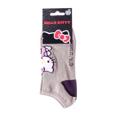 Носки Hello Kitty Court 1-pack pale gray-yellow/purple — 13847651-4, 35-41, 3349610000251