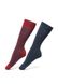 Шкарпетки Tommy Hilfiger Socks Small Stripe 2-pack red/blue — 342029001-077, 39-42, 8718824567303