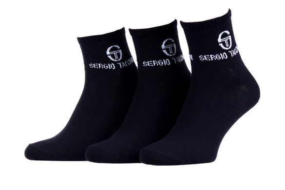 Шкарпетки Sergio Tacchini 3-pack black — 13513006-1, 35-37, 3349600113299
