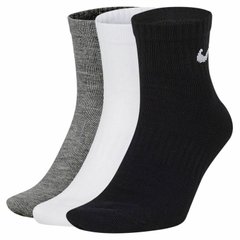 Носки Nike Everyday Ltwt Ankle 3-pack black/gray/white — SX7677-964, 46-50, 194955549476
