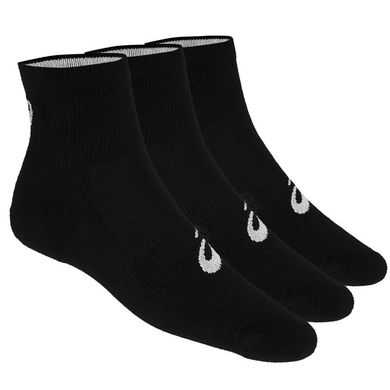 Шкарпетки Asics Quarter Sock 3-pack black — 155205-0900, 35-38, 8718837138125