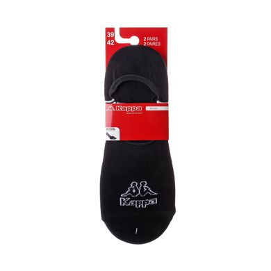 Шкарпетки Kappa 2-pack black — 93510616-2, 43-46, 3349600161139