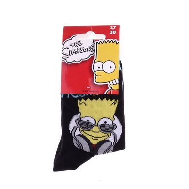 Шкарпетки The Simpsons Bart Headphone + Music Headphones black — 83897612-1, 31-34, 3349610009155