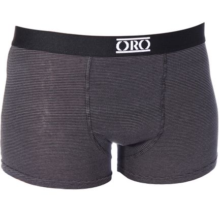 Труси-боксери Oro Men's Boxer 3-pack black gray — 30894513-1, XXL, 3349610015880