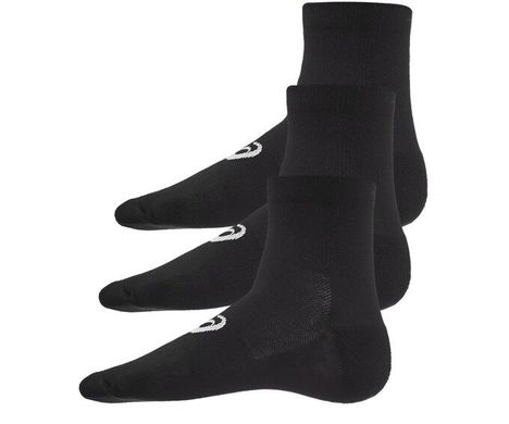 Носки Asics Quarter Sock 3-pack black — 155205-0900, 35-38, 8718837138125
