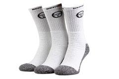 Шкарпетки Sergio Tacchini 3-pack white/gray — 93522606-4, 43-46, 3349600138575