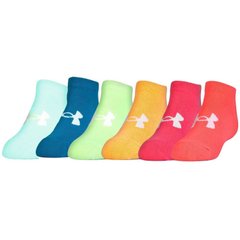 Шкарпетки Under Armour Solid No Show 6-pack multicolore — 1312701-975, 38-42, 191168870618