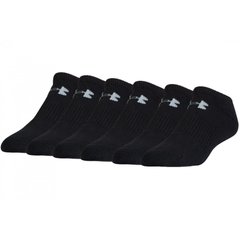 Носки Under Armour Charged Cotton 2.0 No Show 6-pack black — 1312481-001, 47-52, 191168871721