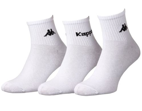 Шкарпетки Kappa 3-pack white — 93151901-1, 39-42, 3349600164857