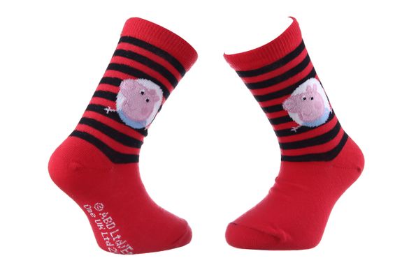 Носки Peppa Pig George And Stripes red — 43849551-4, 23-26, 3349610003337