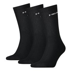 Шкарпетки Head Crew Unisex 3-pack black — 771027001-200, 35-38, 8718824462622
