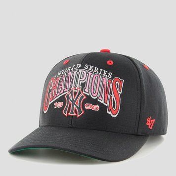 Кепка 47 Brand DP YANKEES ARCH CHAMP чорний, зелений Уні OSFA