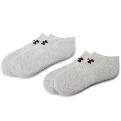 Носки Under Armour Charged Cotton 2.0 No Show 6-pack black/gray/white — 1312481-025, 47-52, 191168871783