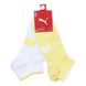 Шкарпетки Puma Women's Sneaker Structure 2-pack white/yellow — 103001001-013, 39-42, 8718824798882