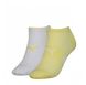 Шкарпетки Puma Women's Sneaker Structure 2-pack white/yellow — 103001001-013, 39-42, 8718824798882