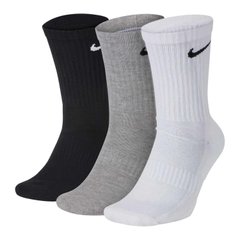 Шкарпетки Nike Everyday Cush Crew 3-pack black/white — SX7664-901, 34-38, 888407233906