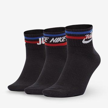 Шкарпетки Nike U NK NSW EVERYDAY ESSENTIAL AN 3PR чорний Уні 34-38