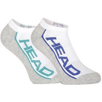 Шкарпетки Head PERFORMANCE SNEAKER 2P UNISEX білий, сірий, мультиколор Уні 39-42