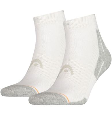 Шкарпетки Head Performance Quarter 2-pack white — 741018001-300, 39-42, 8713537918480