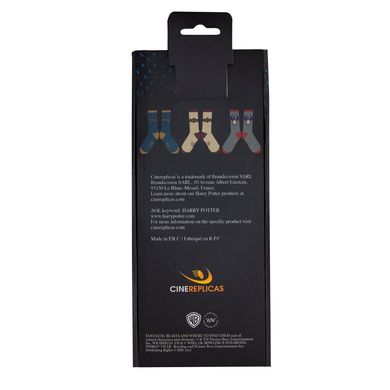 Шкарпетки Fantastic Beasts Macusa 3-pack gray/mustard/blue, 36-40, 4895205600928