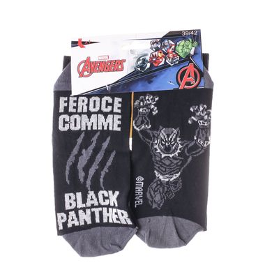Шкарпетки Marvel Avengers Black Panther 1-pack white/black — 93154862-4, 43-46, 3349610011387