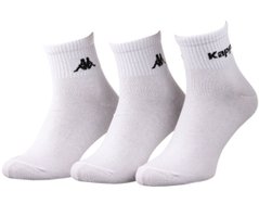 Носки Kappa 3-pack white — 93242841-1, 43-46, 3349600164710