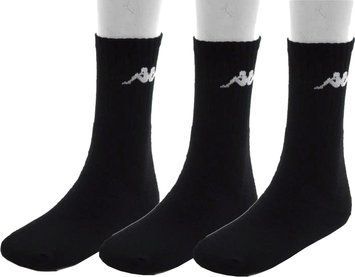 Шкарпетки Kappa Trisper Tennis Sock 3pk чорний Уні 35-38
