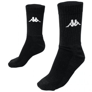 Шкарпетки Kappa Trisper Tennis Sock 3-pack black — 303WIG0-902, 35-38, 8052394992036