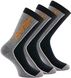 Шкарпетки Head Performance Crew 3-pack black/gray — 781011001-235, 43-46, 8718824546780