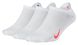 Шкарпетки Nike Everyday Plus Lightweight No Show 3-pack white — SX7069-927, 38-42, 887231034000
