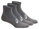 Шкарпетки Asics Quarter Sock 3-pack gray — 155205-020, 35-38, 8718837149176