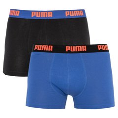 Труси-боксери Puma Basic Boxer 2-pack black/blue — 521015001-004, S, 8718824806754