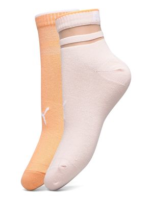Шкарпетки Puma Women's Short Structure 2-pack light oragne/pink — 103002001-010, 39-42, 8718824798929
