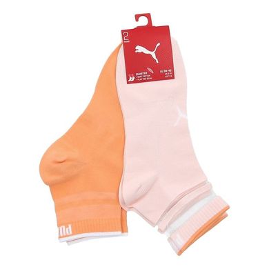Шкарпетки Puma Women's Short Structure 2-pack light oragne/pink — 103002001-010, 39-42, 8718824798929