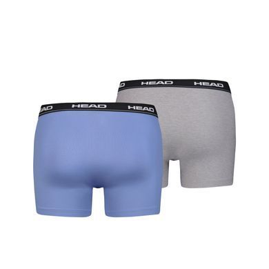 Труси-боксери Head Microfiber Boxer 2-pack light blue/gray &mdash; 871001001-277, S, 871001001-277