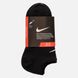 Шкарпетки Nike Lightweight No-Show 3-pack black — SX4705-001, 42-46, 884726576984