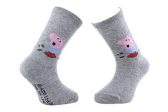Носки Peppa Pig George And Water Puddle gray — 43849551-6, 19-22, 3349610003382