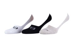 Шкарпетки Sergio Tacchini 3-pack black/white/peach — 13892259-2, 36-41, 3349600163317