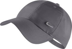 Кепка Nike H86 Cap Metal Swoosh gray — 943092-021, One Size, 191886420027