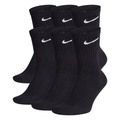 Шкарпетки Nike Everyday Cush Crew 6-pack black/gray/white — SX7666-010, 34-38, 194954124766