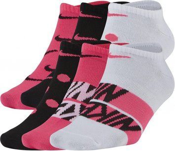 Шкарпетки Nike W EVERYDAY LTWT NO SHOW - 6PR мультиколор Жін 34-38
