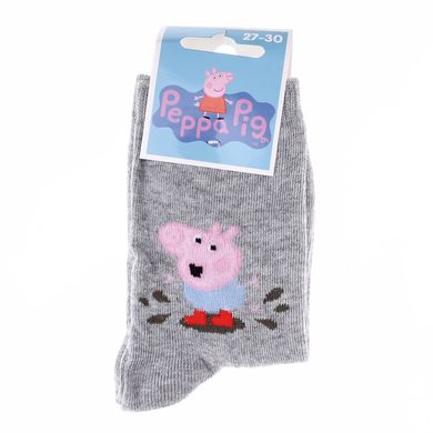 Шкарпетки Peppa Pig George And Water Puddle gray — 43849551-6, 19-22, 3349610003382