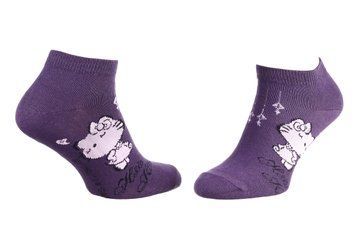Шкарпетки Hello Kitty Hk + Perle 1-pack violet &mdash; 13890712-4, 35-41, 3349610000473