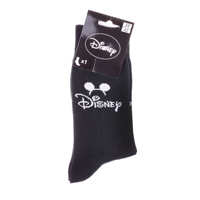 Носки Disney Mickey Disney Logo And Mickey Ear 1-pack black — 93154962-2, 43-46, 3349610011424