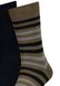 Шкарпетки Tommy Hilfiger Socks Duo Stripe 2-pack black/green — 472001001-150, 43-46, 8718824567860