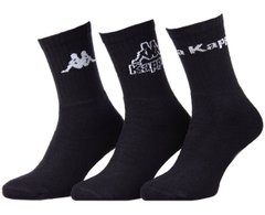 Носки Kappa 3-pack black — 93520545-1, 43-46, 3349060184921